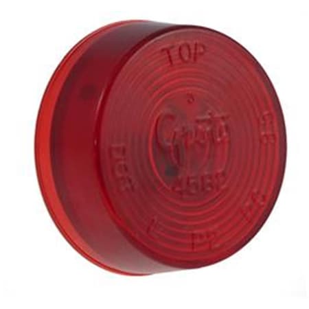 Grote 45822 Side Marker Light Universal Mount Without Grommet Red Lens G17-45822